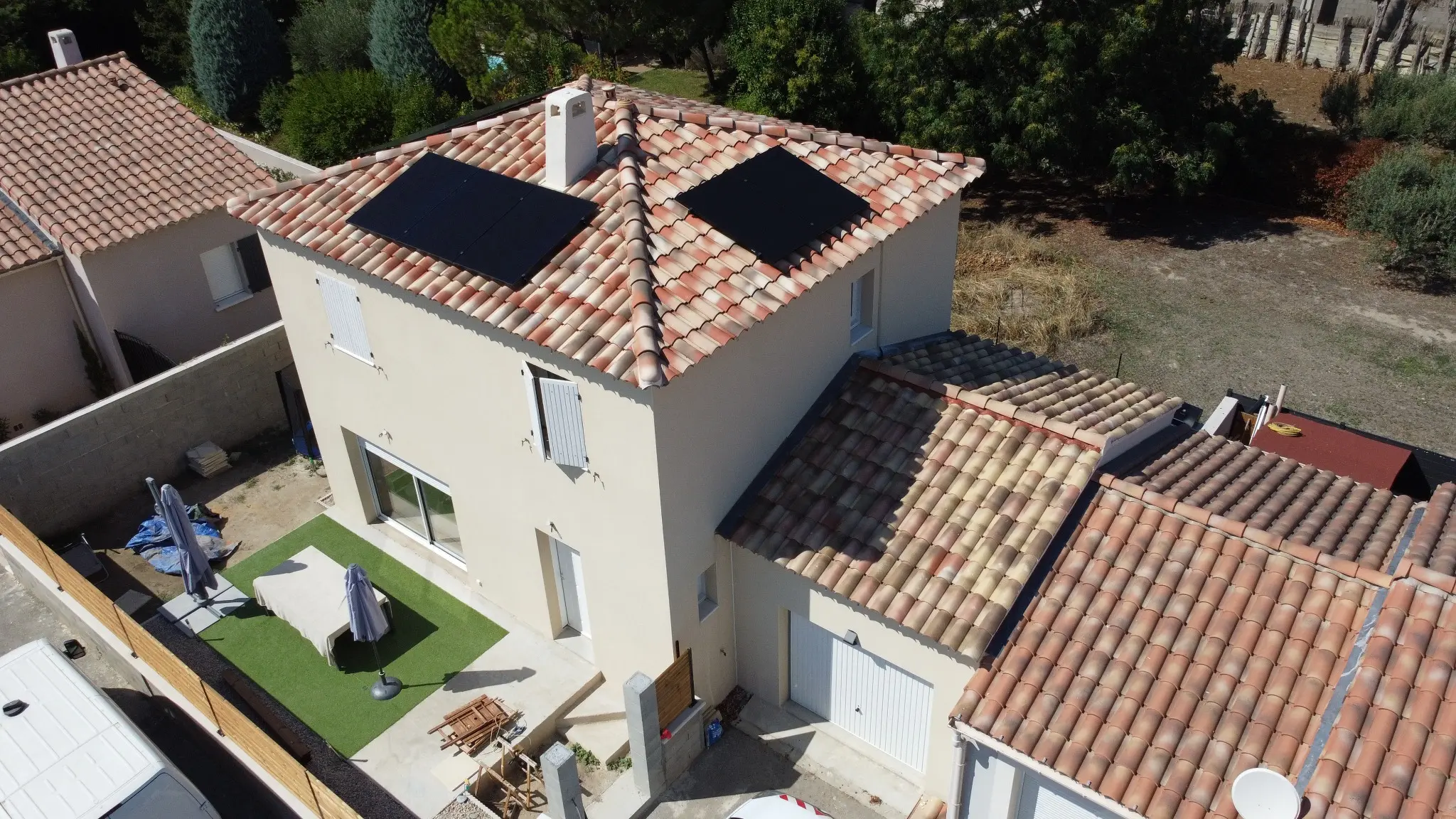 Maison à étage avec garage construite à Châteaurenard par BatiPro Construction