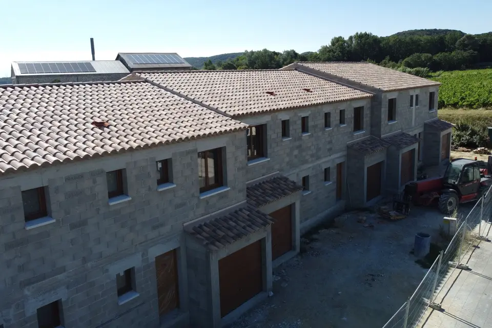 Ensemble de six logements R+1 construit à Gaujac par BatiPro Construction